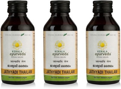 Kerala Ayurveda Jathyadi Thailam 100 Ml x Pack of 3(Pack of 3)