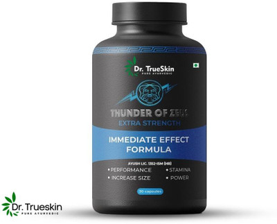Dr.TrueSkin Thunder Of Zeus for stamina and natural health aid(30 Capsules)
