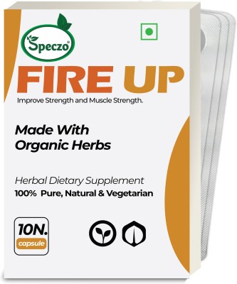 speczo Fire Up Wellness Power Capsule For Men ! Realize Your Power ! Stress Reliefe(Pack of 3)