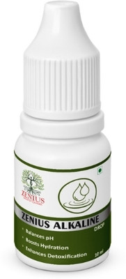Zenius Alkaline Drops Balance Body pH & Detox Naturally Hydration & Immunity(10 ml)
