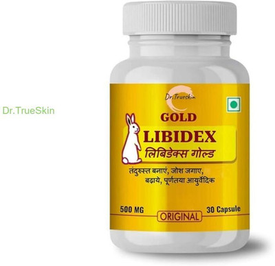 Dr.TrueSkin Libidex Gold Capsules Enhancer For Men Strength Support A01(30 Capsules)