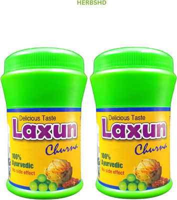HERBSHD Laxun Churna | For Digestive system & Gastric related pain(Pack of 2, 200 g)