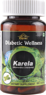 CIPZER Karela Capsule | Helps in regulating blood sugar level -60 Capsules(60 Capsules)