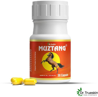 Dr.TrueSkin Liv Muztang Herbal Vital Power Plus 30 Capsules(30 Capsules)