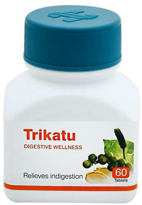 H D C TRIKATU TABLET - Relieves Indigestion(Pack of 3, 180 Tablets)