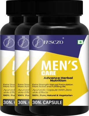 Fasczo Mens Care Health Power Medicine For Men \ Effective Result \ Stress Free(Pack of 3)