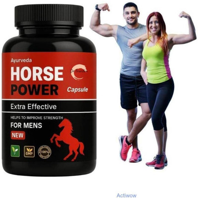 Dr.TrueSkin Horse Power Capsules For Men Endurance Extra Power Power D59(30 Capsules)