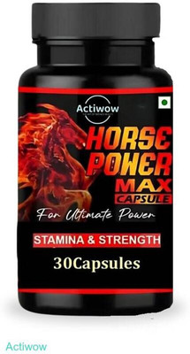 Horse Power Max Capsules Stamina Enhancer for the Active Lifestyle X09(30 Capsules)