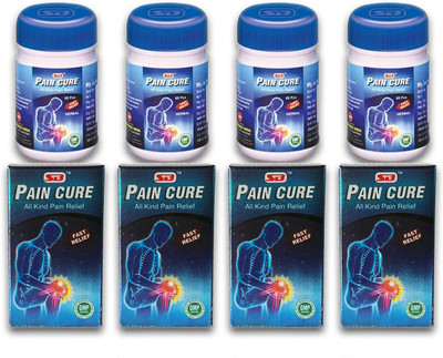 Quickbits SB Pain Cure Tablet For Pain Relief (Pack of 4) Tablets(4 x 60 Units)