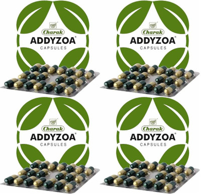 CHARAK Addyzoa Capsules (20 Capsule)(Pack of 4, 80 Capsules)