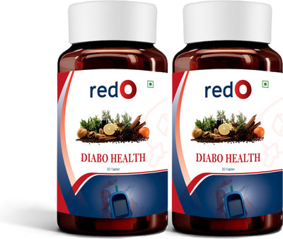 redo Ayurvedic Diabo Health Support with Jamun Seed Extract(Pack of 2, 60 Tablets)
