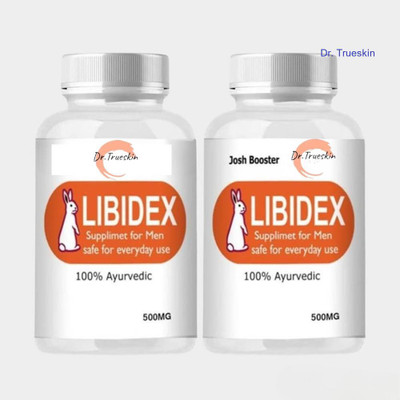 Dr.TrueSkin Libidex Capsules - Men's Health & Vitality Enhancer by Erolabs 2PCS(Pack of 2, 30 Capsules)
