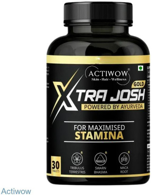 ACTIWOW Xtra Josh Gold Capsules - Strength in Action(30 Capsules)