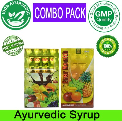 DR BISWAS Good Health & Ever Health Ayurvedic 450ml Syrup For General Wellnesssm'CMOXJKXK(Pack of 2)