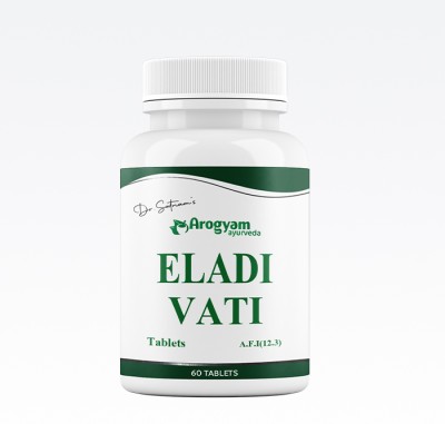 Dr.Satnam's Arogyam Ayurveda Eladi Vati Tablets Ayurvedic Herbal Medicine, Healthy Digestion ( 60 Tablets )