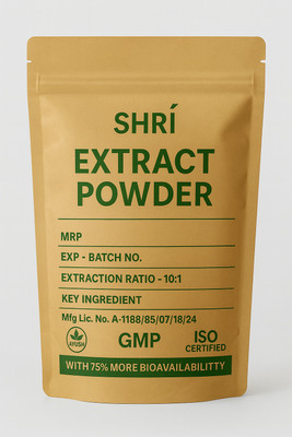 Shri Organic Kapas Root (Jadd) Extract Powder Pack of 100 Grams.(100 g)