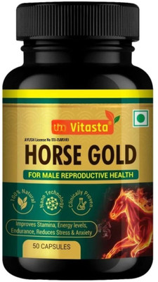 VITASTA Unleash the Power Within – Horse Gold Capsule(30 Capsules)
