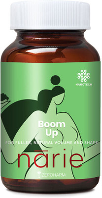 ZEROHARM Narie Boomup With Shatavari, Fenugreek for Women - Nano Formulated(60 Capsules)