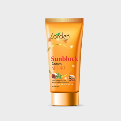 ZORDAN Sunscreen - SPF 40 SPF 40 Sunblock Sunscreen Cream (5 in 1 Solution)(60 g)