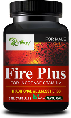 Riffway Fire Plus _ Herbal Tablet Stamina Capsule For Better Strength(30 Capsules)