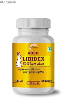 Dr.TrueSkin Libidex Gold Capsules Max Strength For Men Enhancer Strength(30 Capsules)