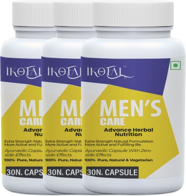 IKOTAL Mens Care Health Power Capsule For Men / Effective Result / Stress Free(Pack of 3)