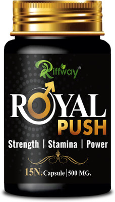 Riffway Royal Push _ Herbal Formula Stamina Capsule For Better Strength(15 Capsules)