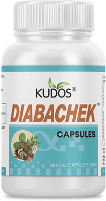 KUDOS Diabacheck Capsules For Sugar Management(60 Capsules)