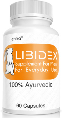 JENIKA LIBIDEX Capsules For Men Men's Natural Performance Enhancer(60 Capsules)