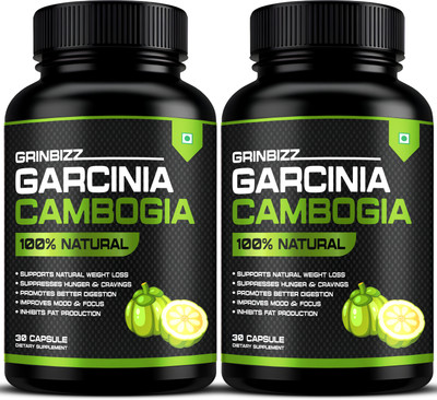 grinbizz Garcinia Cambogia Weight Loss Supplement(2 x 30 Capsules)
