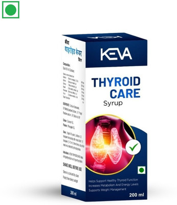 KEVA Thyroid Care Ayurvedic Syrup(Pack of 4, 200 ml)