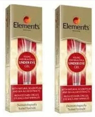 Elements WELLNESS Under eye gel for dark circles(Pack of 2, 30 ml)