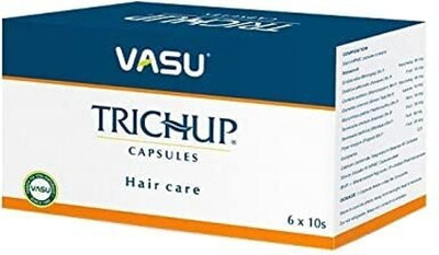 VASU Trichup Capsule(Pack of 2, 60 Capsules)