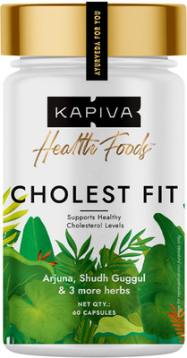Kapiva Cholest Fit Capsules | Helps Manage Cholesterol(60 Capsules)