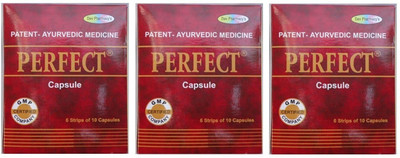 PERFECT Capsules for All kinds of Physical and Mental Diseases (Pack of 3)(Pack of 3, 180 Capsules)