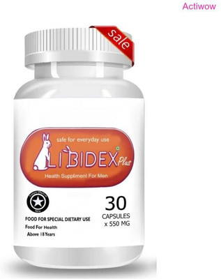 libidex Capsule Performance, Stamina & Libido Enhancer for Men R01(30 Capsules)