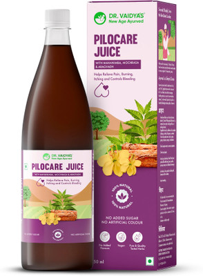 DR. VAIDYA'S Dr. Vaidya’s Pilocare Juice| Effective Relief from Piles Pain | 950ml(Pack of 1)(950 ml)
