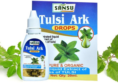 Sansu Tulsi Ark Drop (20ml)(Pack of 2, 40 ml)