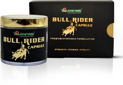 A R Ayurveda Bull Rider Capsule For Strength and Stamina(60 Capsules)