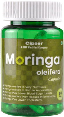 CIPZER Moringa Oleifera Capsule Powder Supplement,Weight Management- 60 Veg Capsules(60 Capsules)
