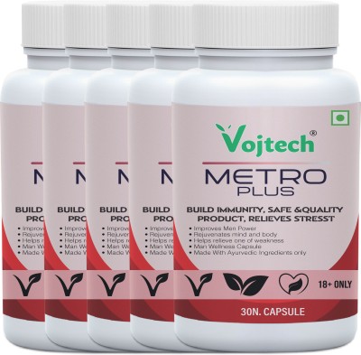 Vojtech Metro Plus Organic Power Medicine For Men / Good For Health / Ensuring Powerful(Pack of 5)