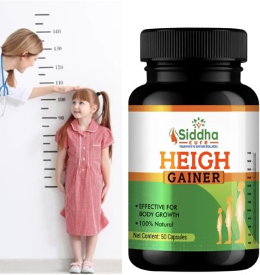 Siddha cure High Growth Capsule, Heigh Growth Medicine, Heigh Gainer Capsules Ayurvedic