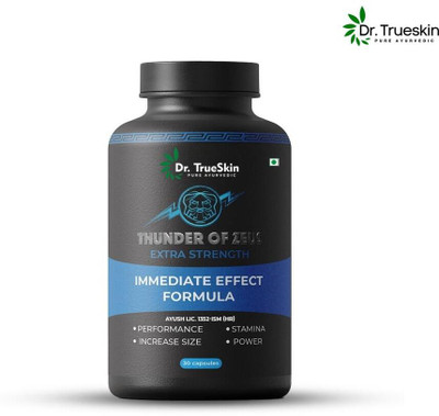 Dr.TrueSkin Thunder Of Zeus with stamina daily recovery support(30 Capsules)