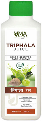 Uma Ayurveda Triphala 1000ml Useful in Digestive Health Immunity Booster Pain Relief(1000 ml)