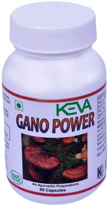 KEVA Gano Power improve one’s health and general wellbeing (Pack of 1)(60 Capsules)