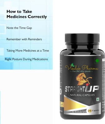 visalak pharma Straigth Up Capsule helps to improve stamina, strength and power