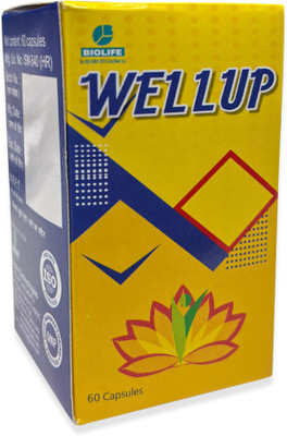 BIOLIFE Well-Up Capsule (For Height Grow) Pack of 2(Pack of 2, 120 Capsules)