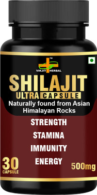 VIKJIT HERBALS SHILAJIT ULTRA CAPSULE(30 ml)