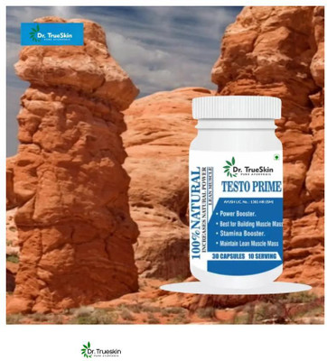 Dr.TrueSkin Testo Prime Capsules for Endurance & Confidence(30 Capsules)