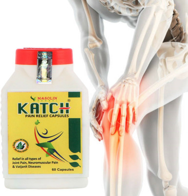 Masolin Herbal Katch Ayurvedic Pain Relief Capsules - 60's Capsules(60 Units)